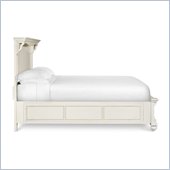 Magnussen Summerhill Panel Bed with Trundle in Antique White Finish