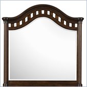 Magnussen Taylor Wood Shaped Mirror in Espresso Finish