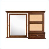 Magnussen Riley Wood Vanity Mirror in Cherry Finish