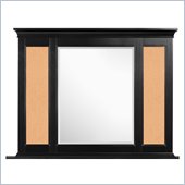 Magnussen Bennett Cork Mirror in Black Finish