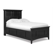 Magnussen Bennett Bookcase Bed in Black Finish