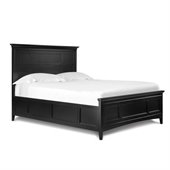 Magnussen Bennett Panel Bed in Black Finish