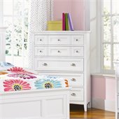 Magnussen Kenley 5 Drawer Chest  in White Finish
