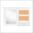 ADD TO YOUR SET: Magnussen Kenley Vanity Mirror in White Finish