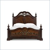 Magnussen Stafford Panel Bed in Burnished Two-Tone Cherry and Umber