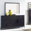 ADD TO YOUR SET: Magnussen Nova Wood Dresser and Mirror in Chestnut