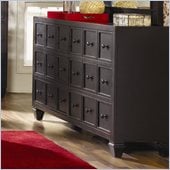Magnussen Julian Wood 6 Drawer Dresser in Antique Ebony