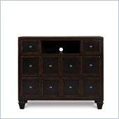 Magnussen Julian Wood Media Chest in Antique Ebony