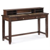 Magnussen Allister Wood Sofa Table Desk in Cinnamon