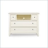 Magnussen Cameron Wood Media Chest in White