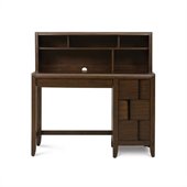 Magnussen Twilight Wood 3 Drawer Desk With Optional Hutch in Chestnut
