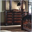 ADD TO YOUR SET: Magnussen Stafford 12 Drawer Triple Dresser in Cherry Umber