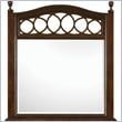 ADD TO YOUR SET: Magnussen Jeanette Shaped Mirror in Chestnut
