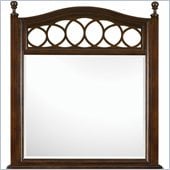 Magnussen Jeanette Shaped Mirror in Chestnut