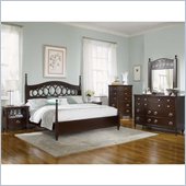 Magnussen Jeanette Poster Bed in Chestnut
