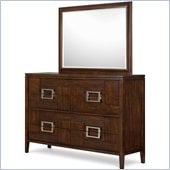 Magnussen Carleton 8 Drawer Dresser and Mirror Set in Sable