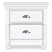 Magnussen Kasey 2 Drawer Nightstand in White