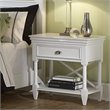 ADD TO YOUR SET: Magnussen Kasey Open Nightstand in White