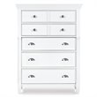 ADD TO YOUR SET: Magnussen Kasey 5 Drawer Chest in White