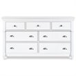 ADD TO YOUR SET: Magnussen Kasey 7 Drawer Dresser in White