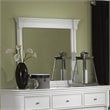 ADD TO YOUR SET: Magnussen Kasey Landscape Mirror in White
