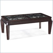 Magnussen Ombrio Rectangular Cocktail Table in Cherry