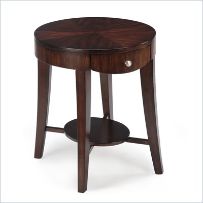 Magnussen Aster Wood Oval End Table
