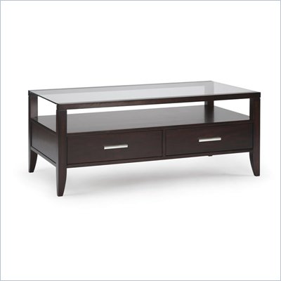 Magnussen Baker Wood Rectangular Cocktail Table