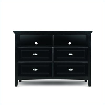 Magnussen Bennett Media Chest  in Black Finish