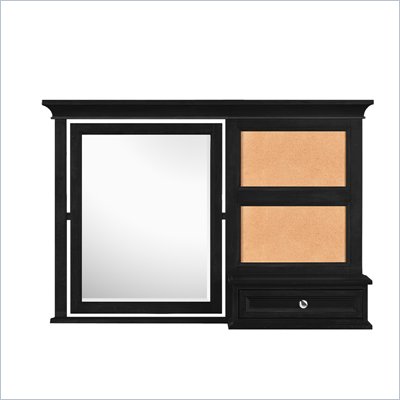Magnussen Bennett Vanity Mirror in Black Finish