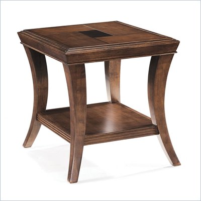 Magnussen Blaine Wood Rectangular End Table