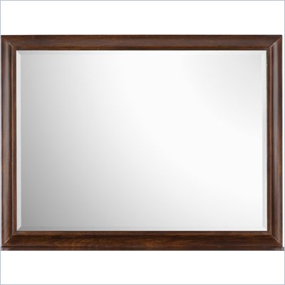 Magnussen Carleton Landscape Mirror in Sable