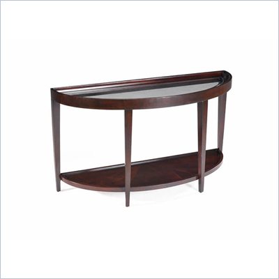 Magnussen Carson Wood Demi Sofa Desk Table