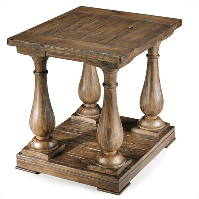 Magnussen Densbury Wood Rectangular End Table 