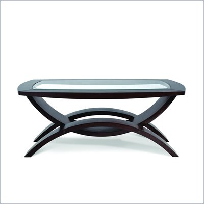 Magnussen Helix Wood Rectangular Cocktail Table