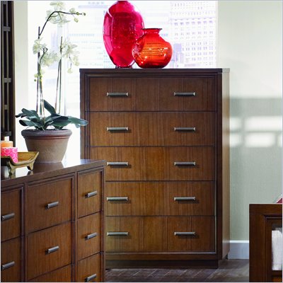 Magnussen Jaffrey Wood 5 Drawer Chest
