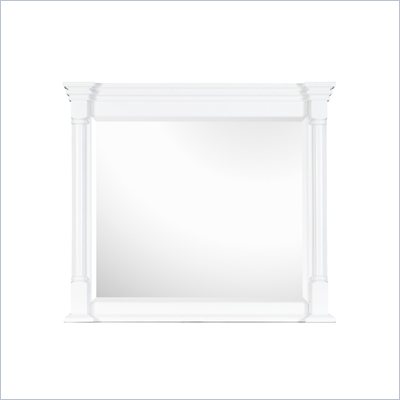 Magnussen Kasey Landscape Mirror in White