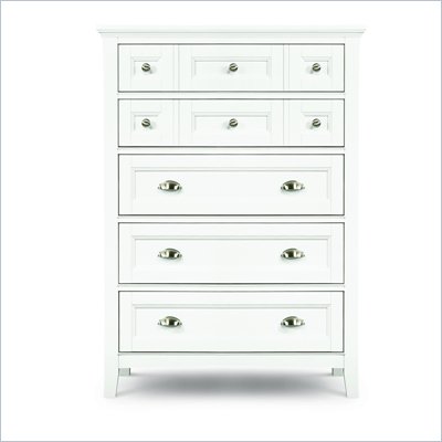 Magnussen Kenley 5 Drawer Chest  in White Finish