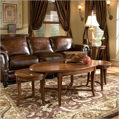 Magnussen Kingston Oval Bunching Cocktail Table