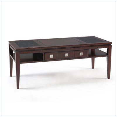 Magnussen Micah Wood Rectangular Cocktail Table