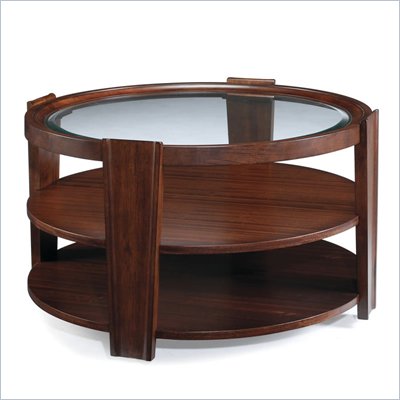 Magnussen Nuvo Wood Round Cocktail Table
