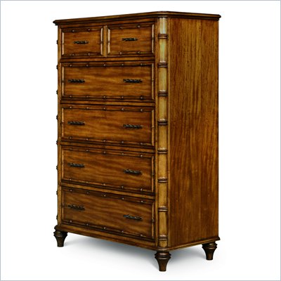 Magnussen Palm Bay 5 Drawer Chest in Toffee Finish