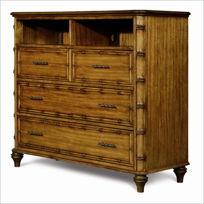 Magnussen Palm Bay 3 Drawer Media Chest in Toffee Finish