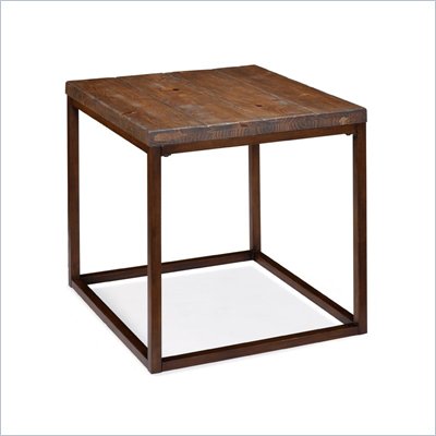 Magnussen Pinecrest Wood Rectangular End Table 