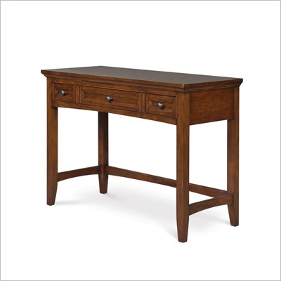 Magnussen Riley Desk with Vanity Mirror in Cherry Finish