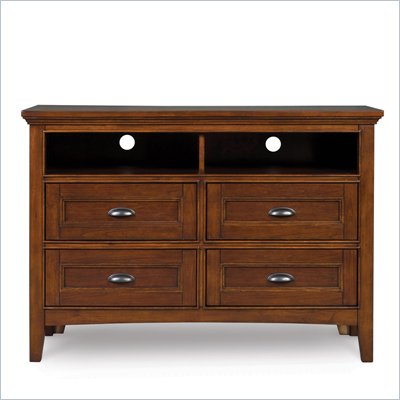 Magnussen Riley Wood Media Chest in Cherry Finish