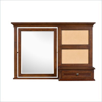 Magnussen Riley Wood Vanity Mirror in Cherry Finish