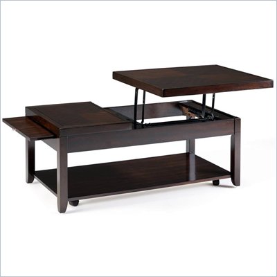 Magnussen Scarborough Wood Lift Top Cocktail Table in Chestnut