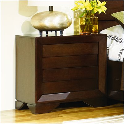 Magnussen Silva Wood 2 Drawer Nightstand