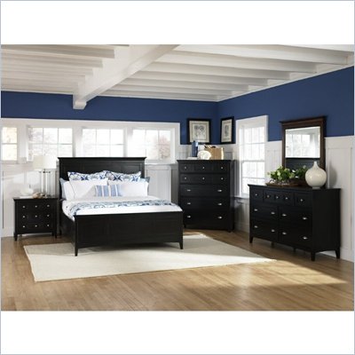 Magnussen Southampton Panel Bed With Storage in Black